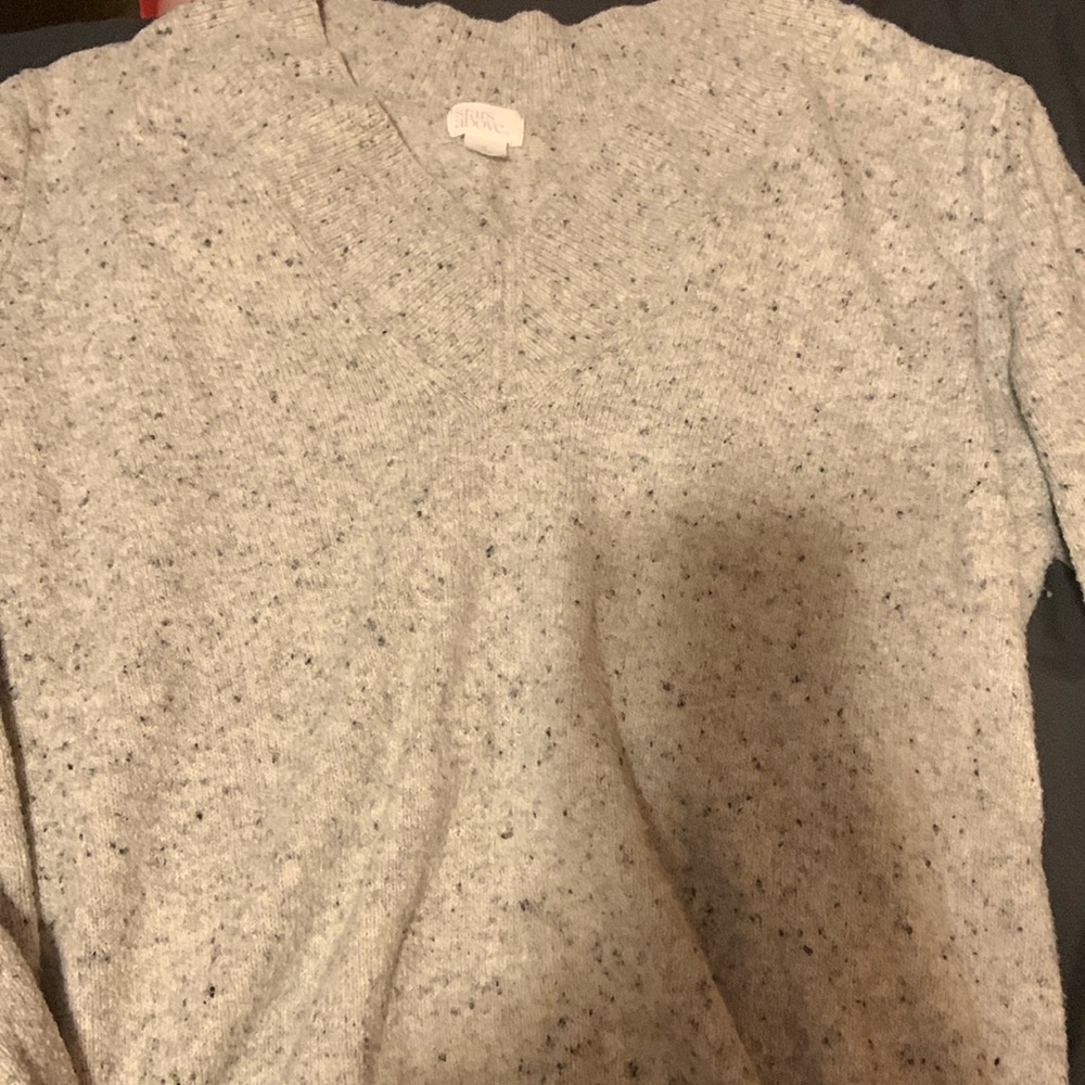 Stars above sweater